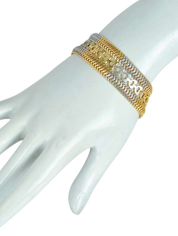 multi colored brass bangle bracelet  - 18534840 -  Standard Image - 1