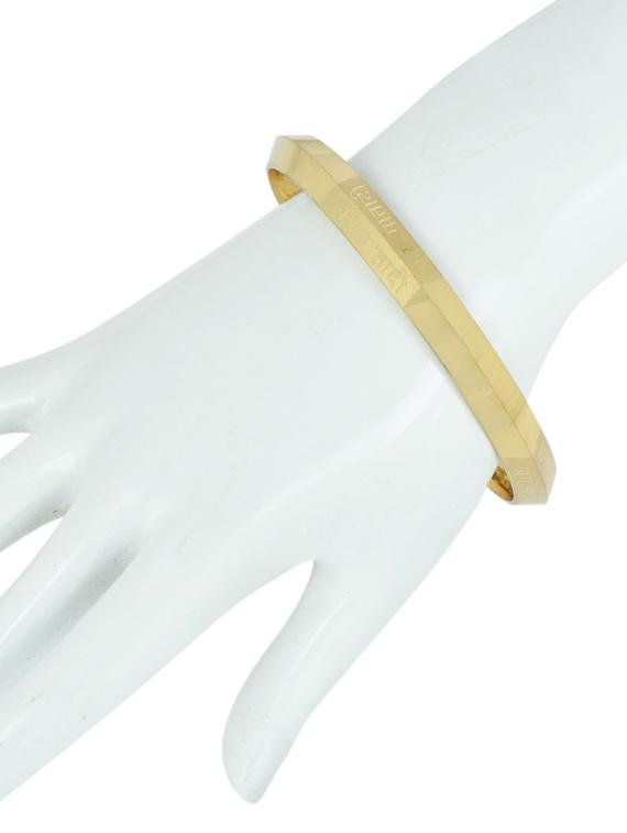 gold plated bangle - 18534883 - Standard Image - 1