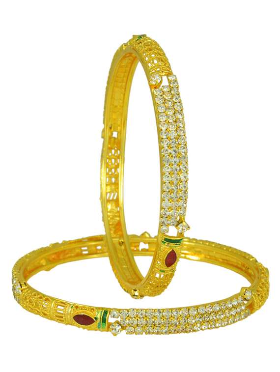 gold plated bangle - 18534892 - Zoom Image - 0