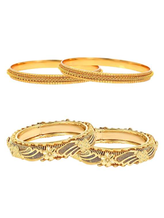 gold plated bangle - 18534910 - Zoom Image - 0