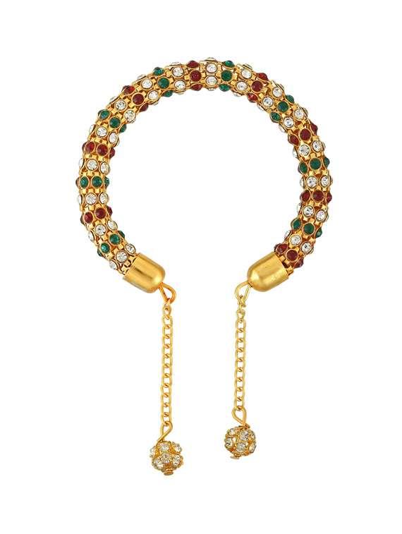 multi gold plated bangle