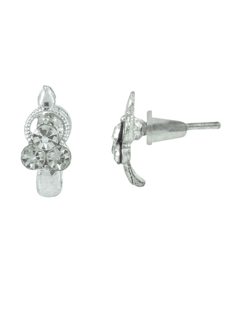 silver plated earring - 18535409 - Standard Image - 1