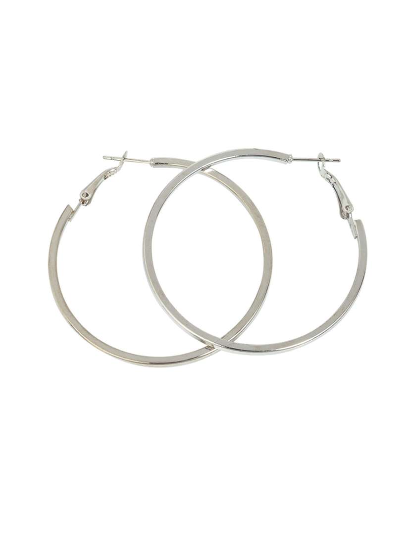 silver plated earring - 18535410 -  Standard Image - 1