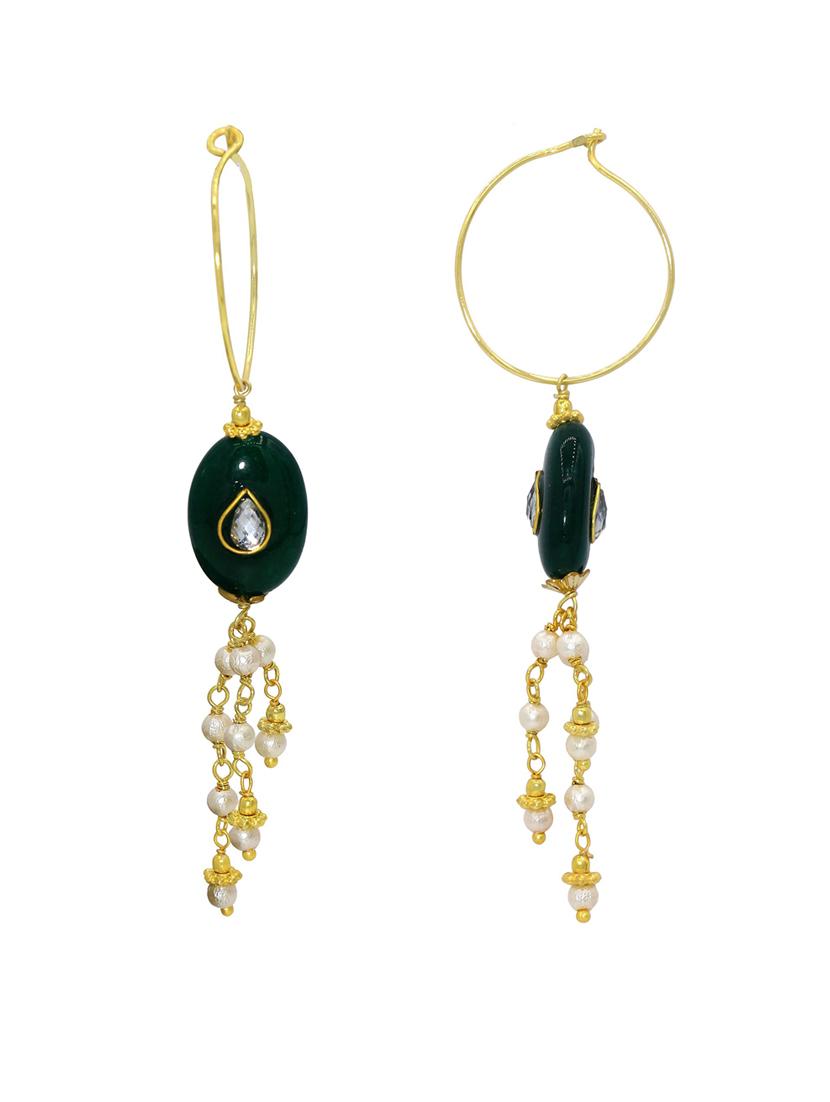 gold plated earring - 18535525 - Standard Image - 1