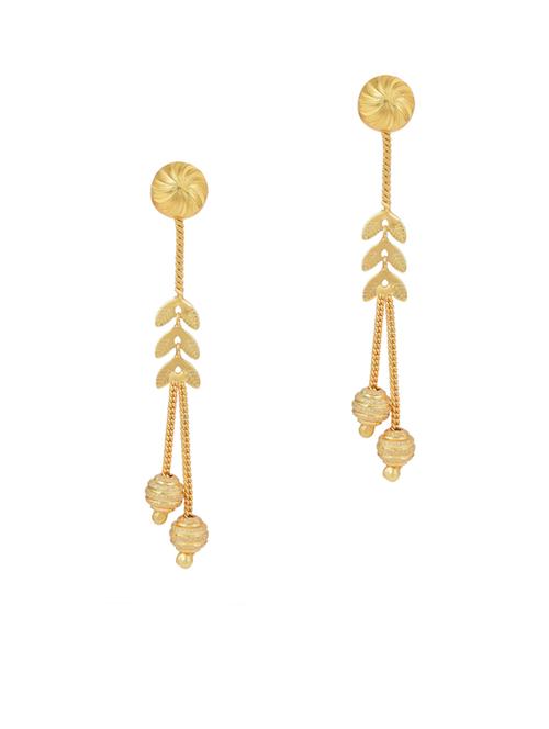 gold plated earring - 18535526 - Standard Image - 0
