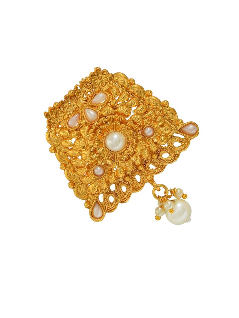 gold plated hair pin  - 18535622 -  Standard Image - 1