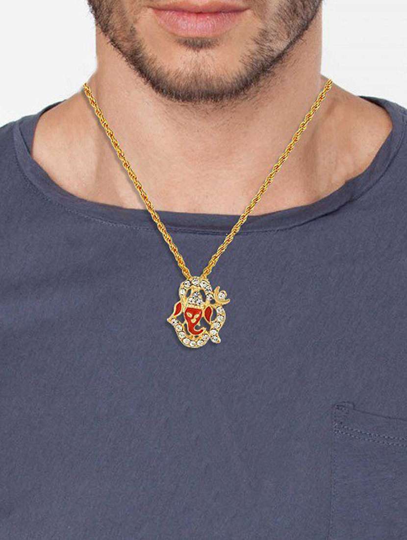 gold brass pendant - 18535711 - Standard Image - 1