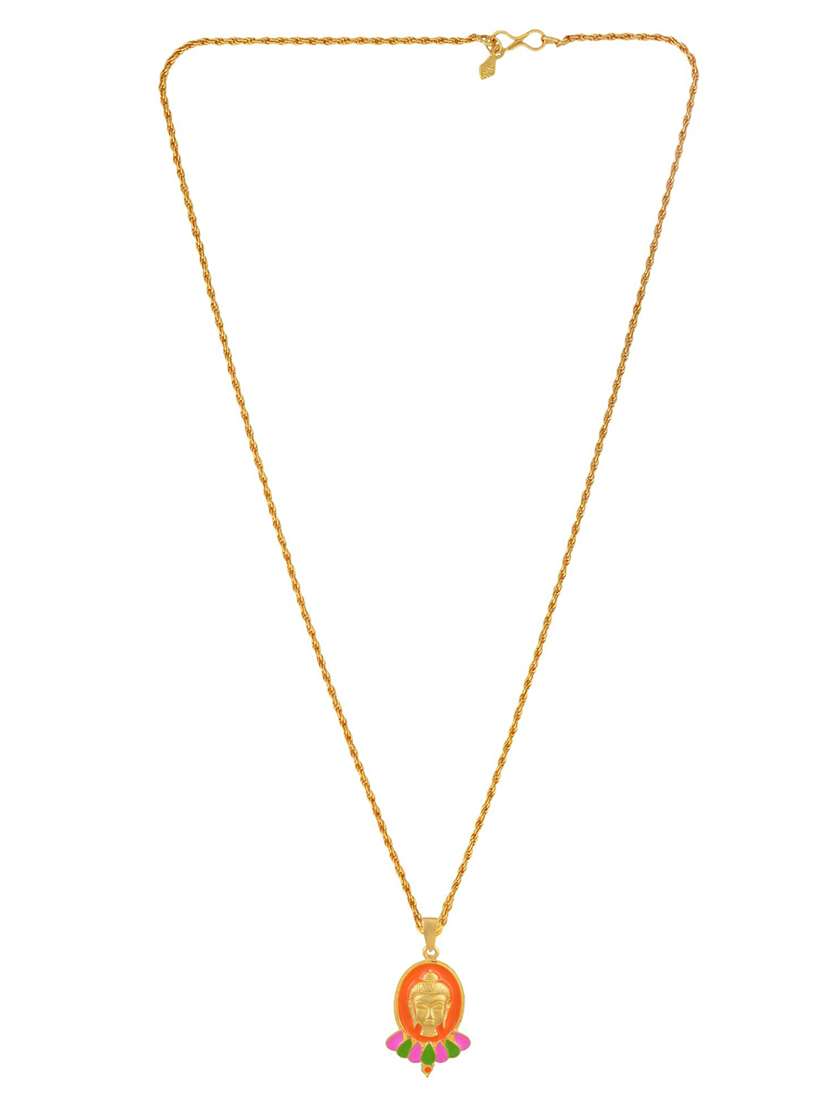 gold brass pendant - 18535716 -  Standard Image - 1
