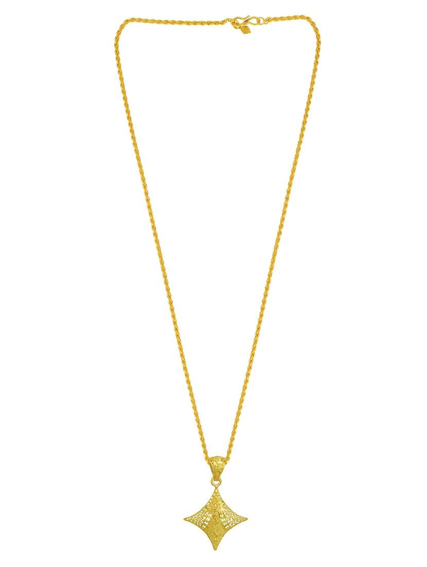 gold brass pendant - 18535717 -  Standard Image - 1