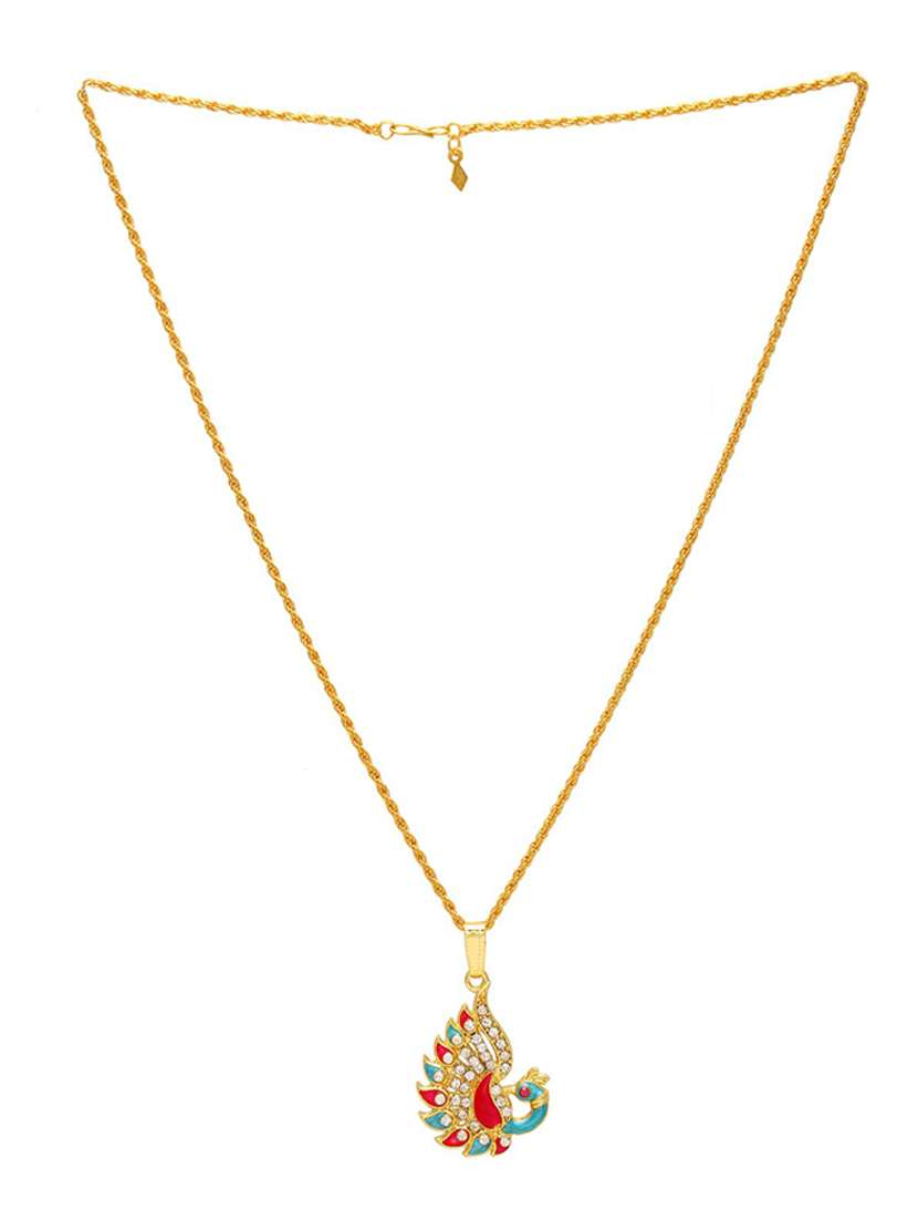 gold brass pendant - 18535768 -  Standard Image - 1