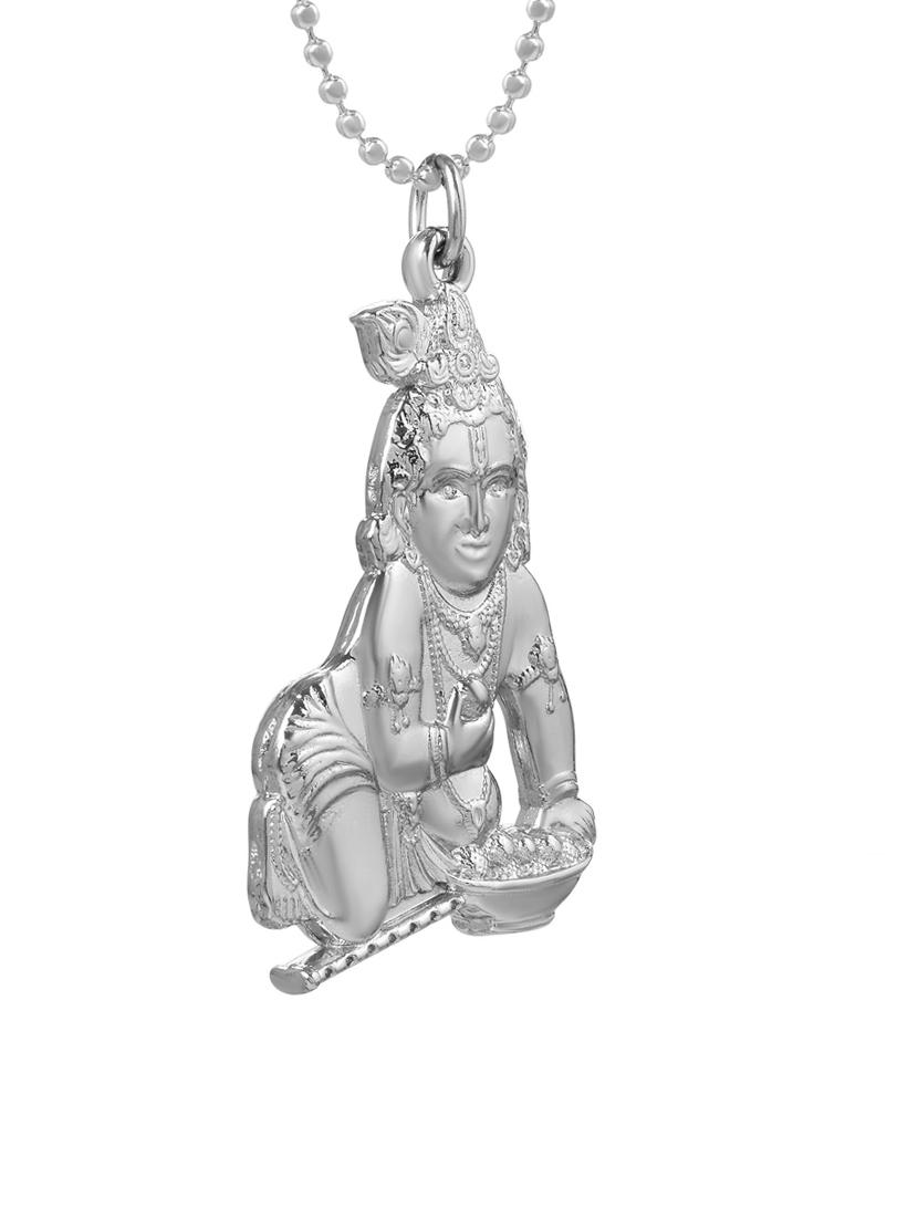 silver plated pendant set - 18535857 - Standard Image - 1