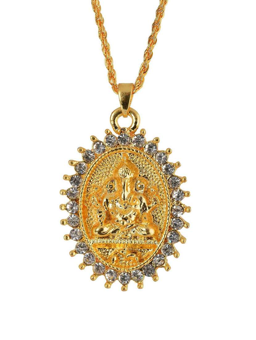 gold brass pendant - 18535871 -  Standard Image - 1