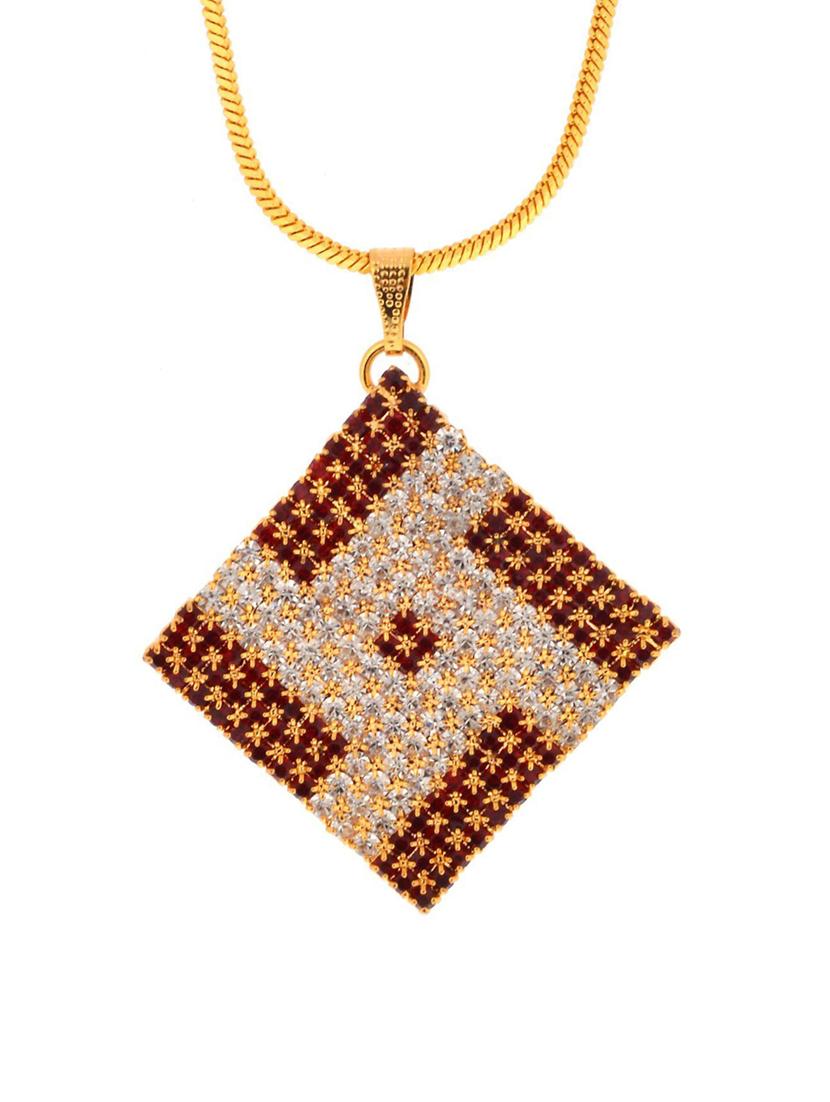 gold brass pendant - 18535880 - Standard Image - 1