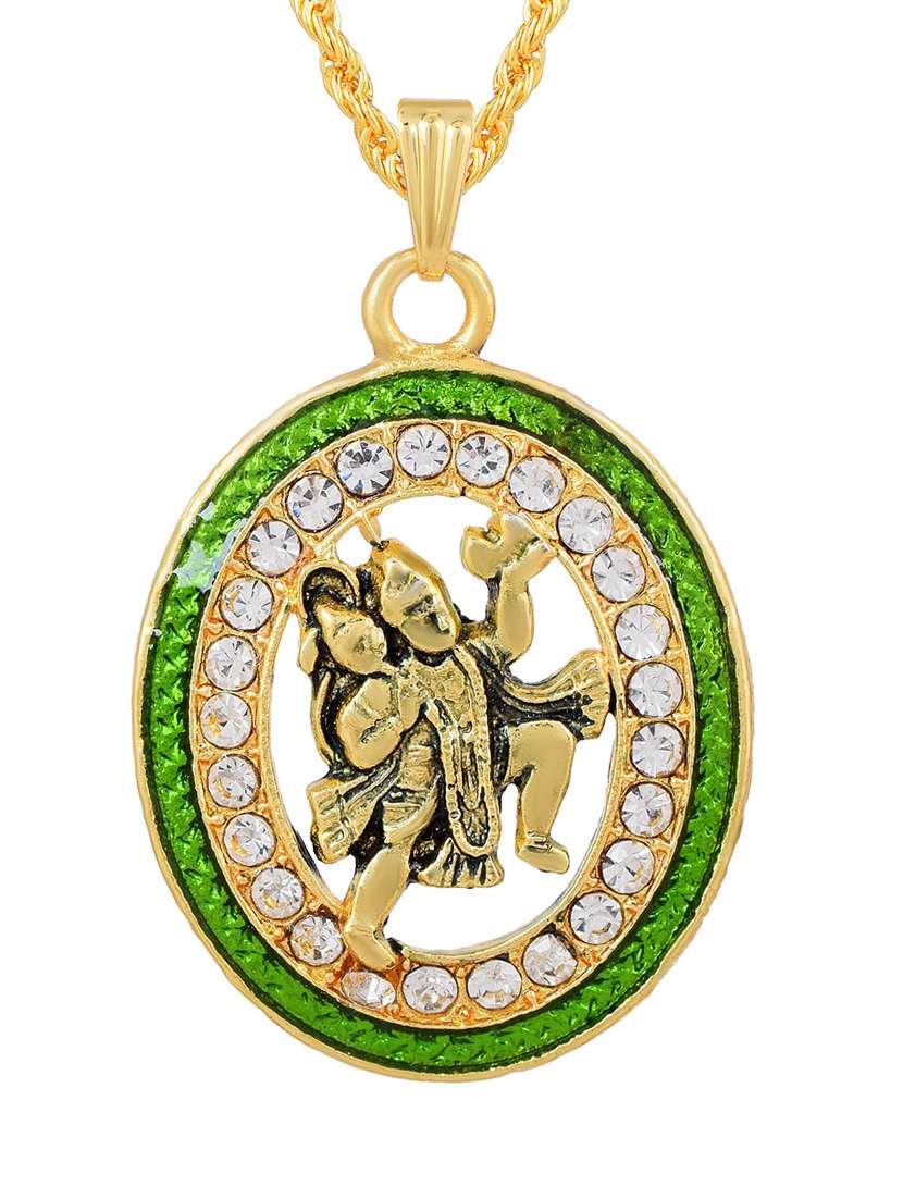 gold brass pendant - 18535932 -  Standard Image - 1