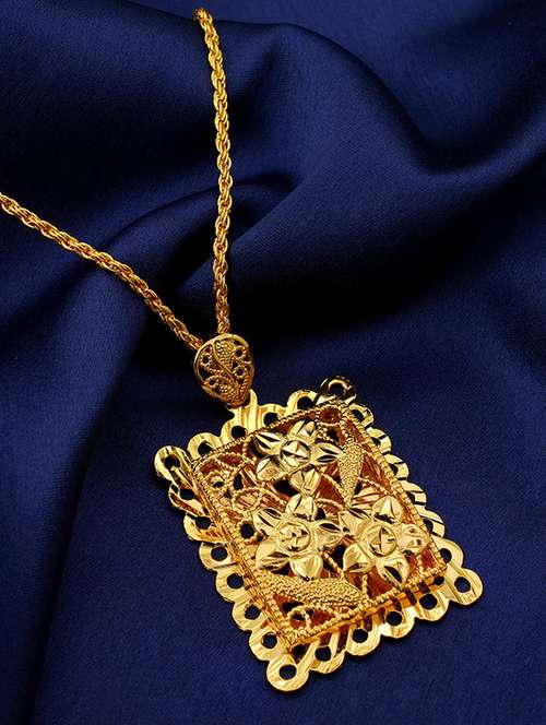 gold brass pendant - 18535961 -  Standard Image - 0