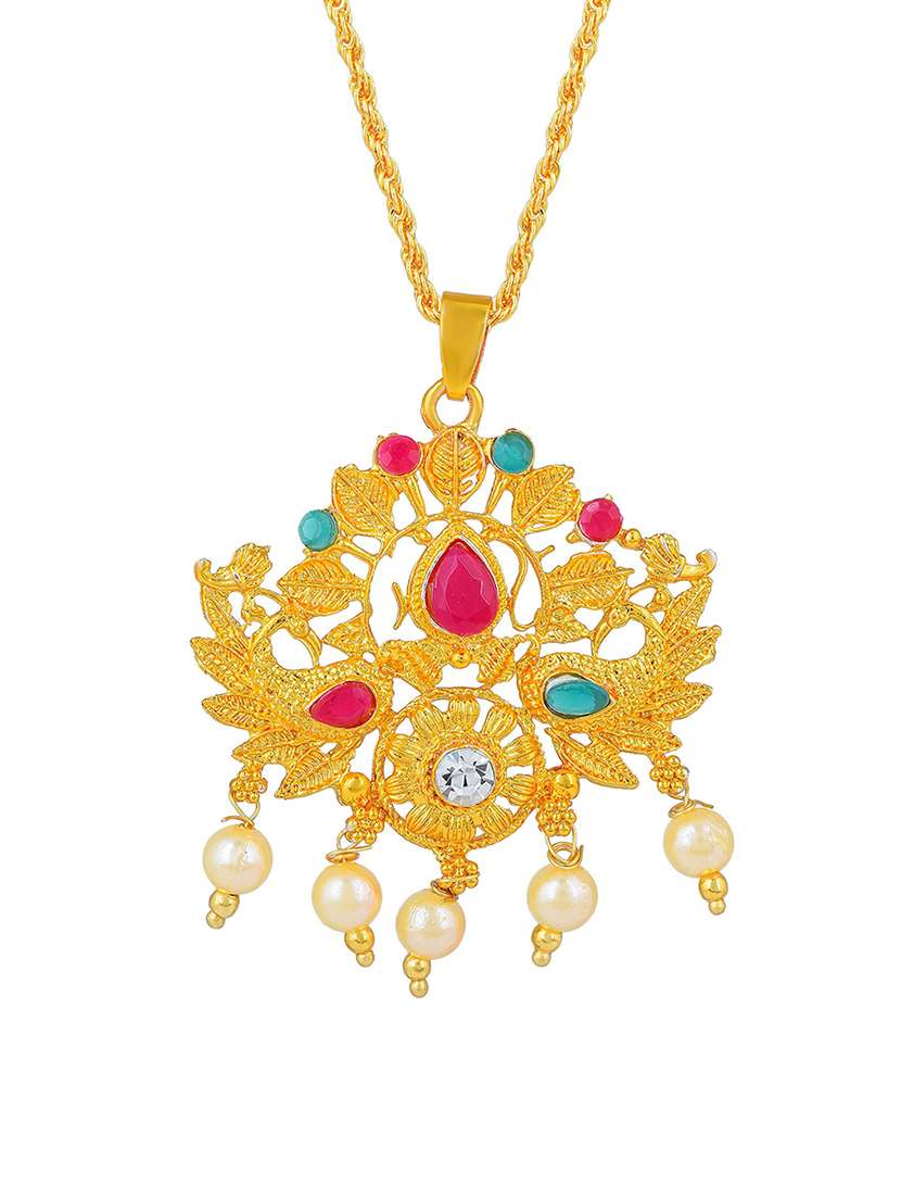 gold plated pendant - 18536012 -  Standard Image - 1