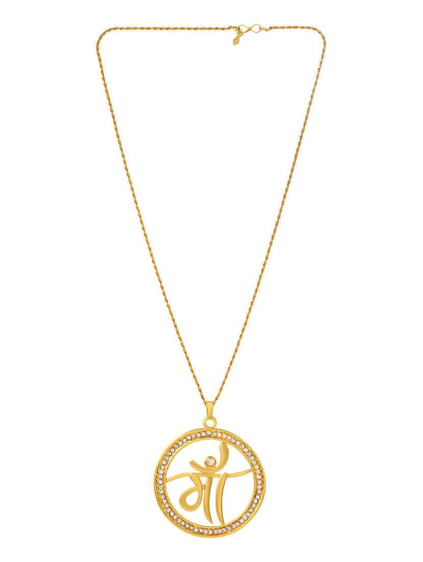 gold plated pendant - 18536022 -  Standard Image - 1