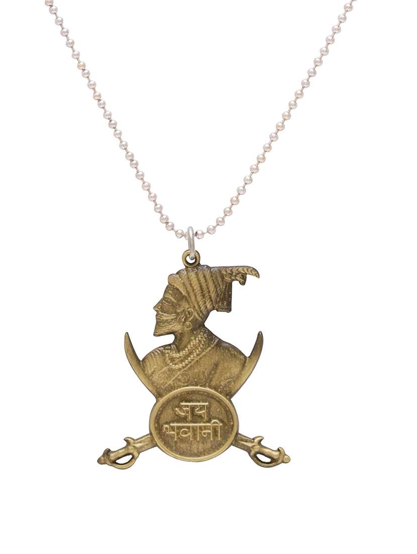 gold brass pendant - 18536041 -  Standard Image - 1