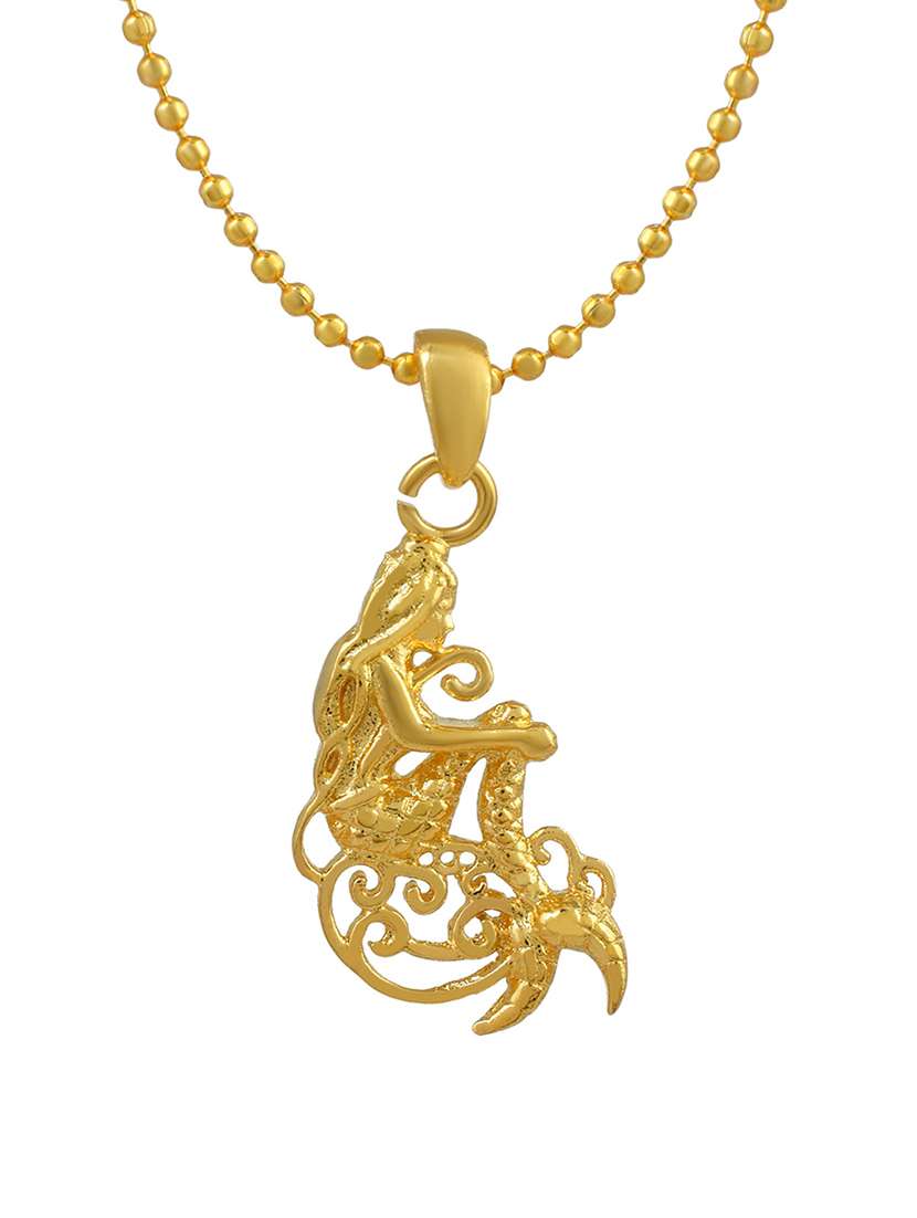 gold plated pendant - 18536054 -  Standard Image - 1