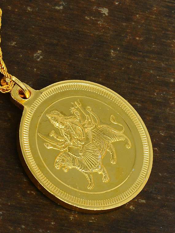 gold plated pendant