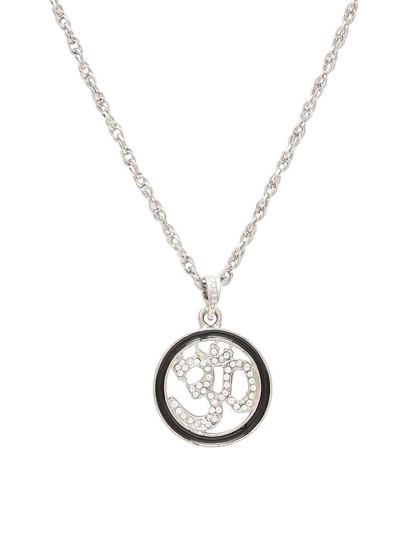 silver brass pendant - 18536074 -  Standard Image - 1