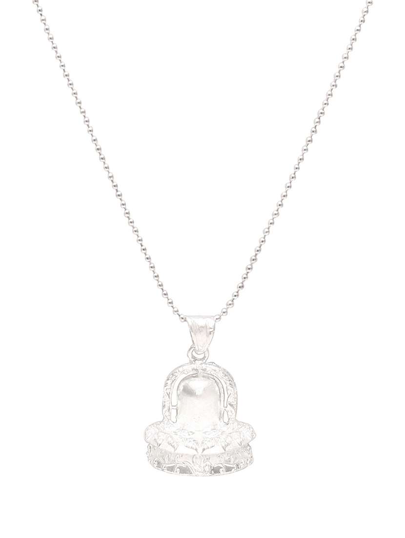 silver brass pendant - 18536080 -  Standard Image - 1