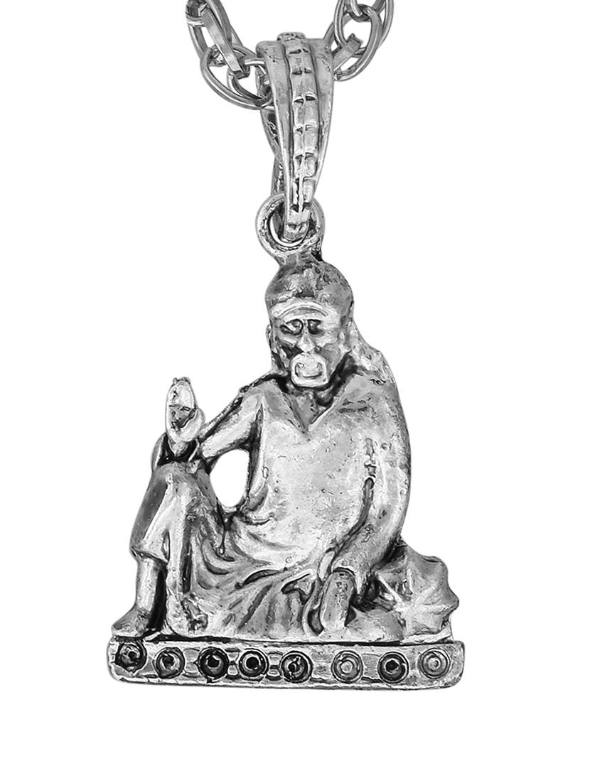 silver brass pendant - 18536081 -  Standard Image - 1