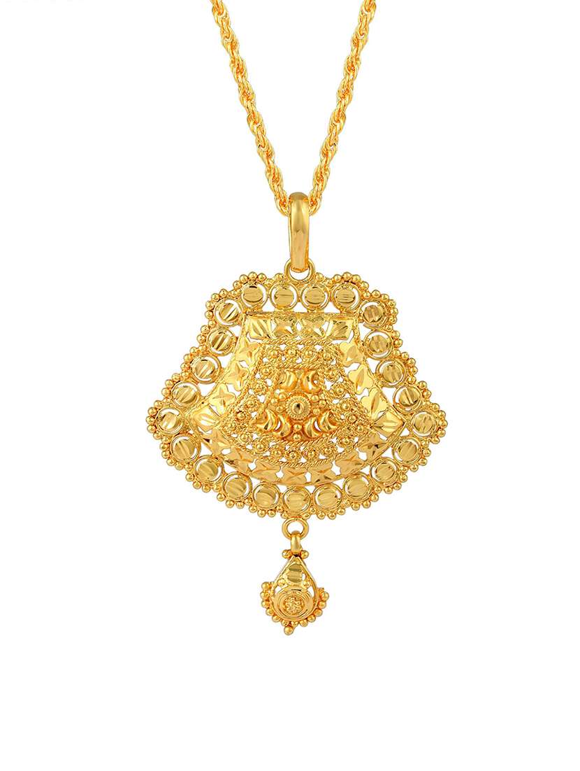 gold brass pendant - 18536084 -  Standard Image - 1