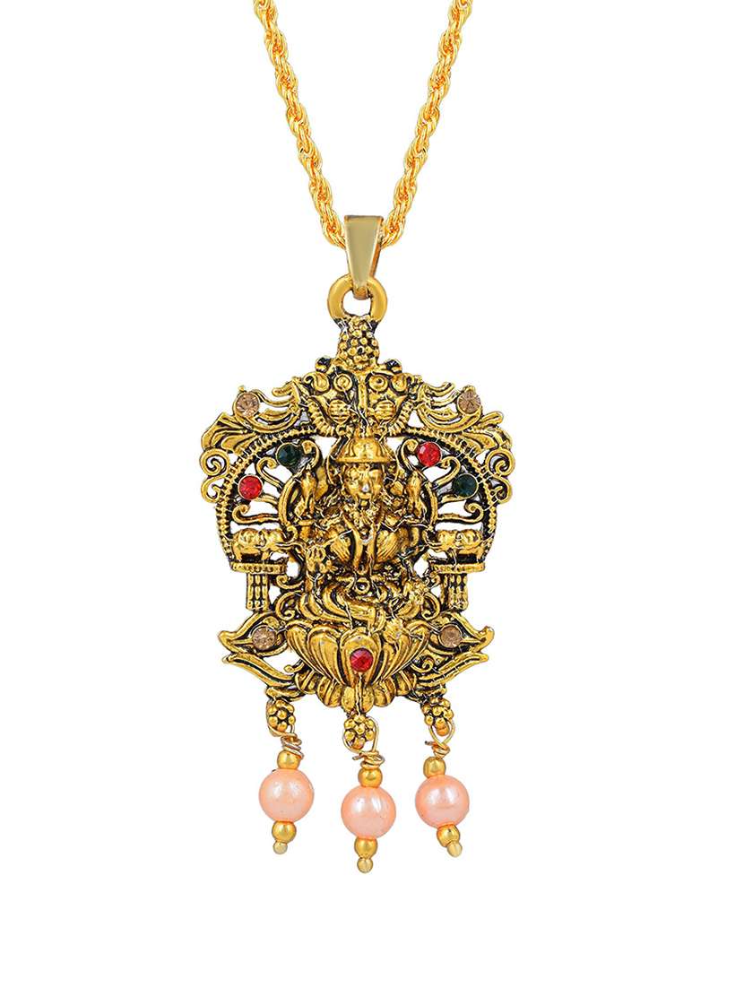 gold brass pendant - 18536098 -  Standard Image - 1