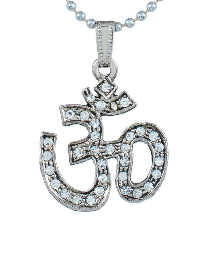 silver brass pendant - 18536111 - Standard Image - 1