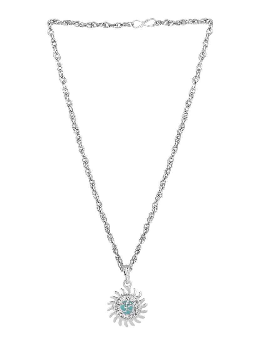 blue brass pendant - 18536119 - Standard Image - 1