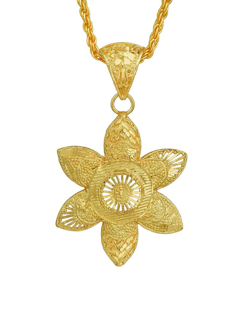 gold brass pendant - 18536143 -  Standard Image - 1