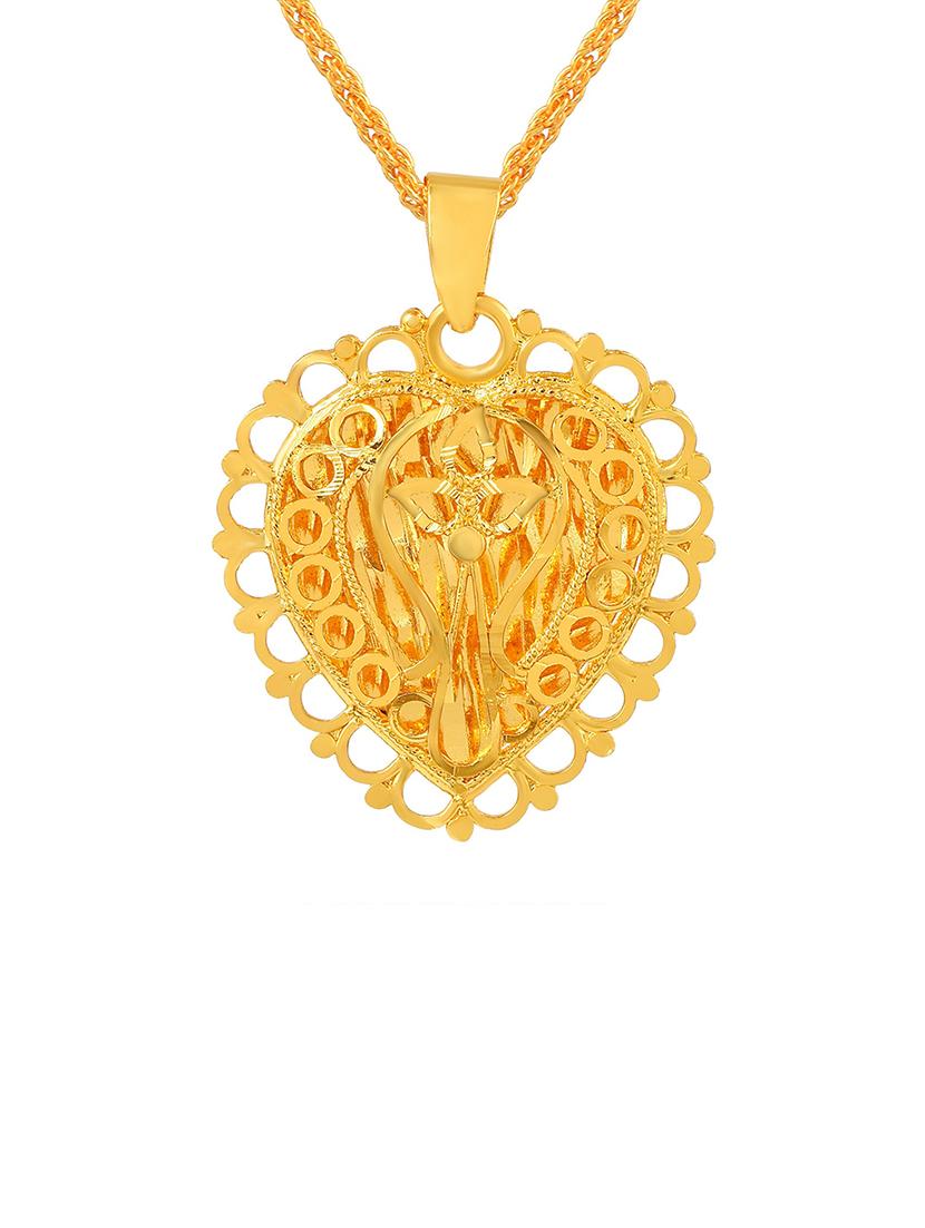 gold brass pendant - 18536145 -  Standard Image - 1