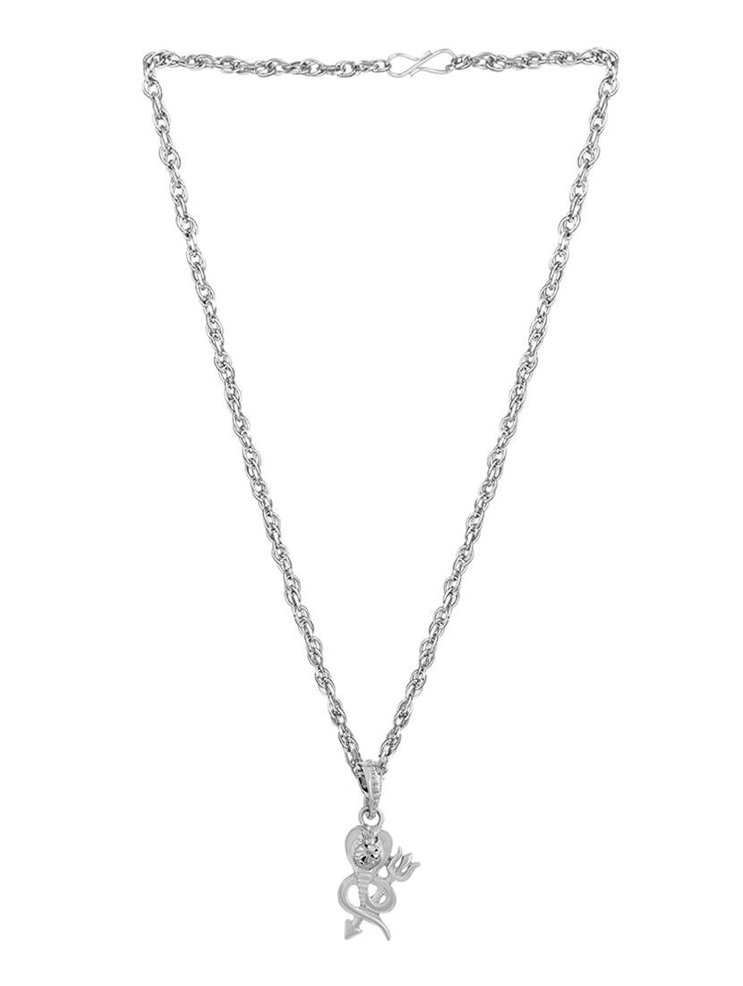silver brass pendant - 18536148 -  Standard Image - 1