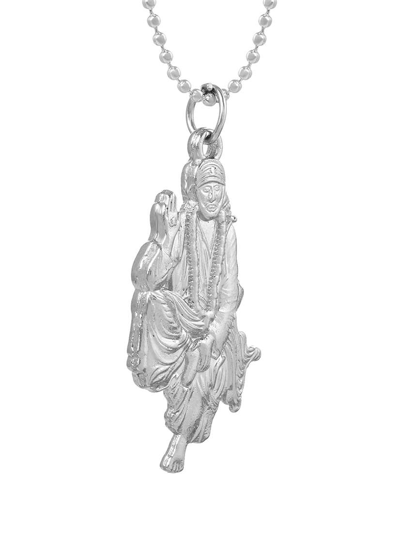 silver brass pendant - 18536153 -  Standard Image - 1