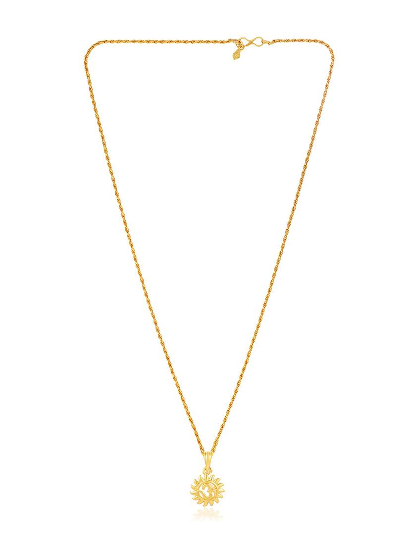 gold plated pendant - 18536176 - Standard Image - 1