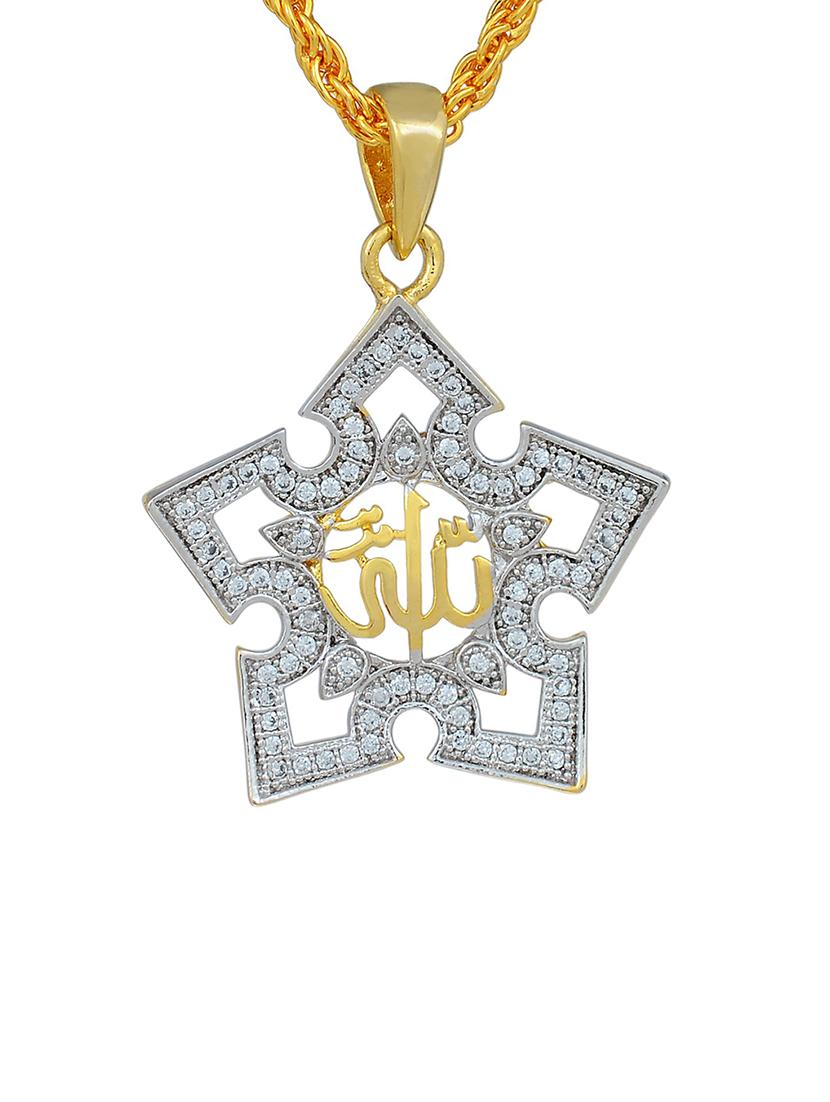 gold brass pendant - 18536185 -  Standard Image - 1