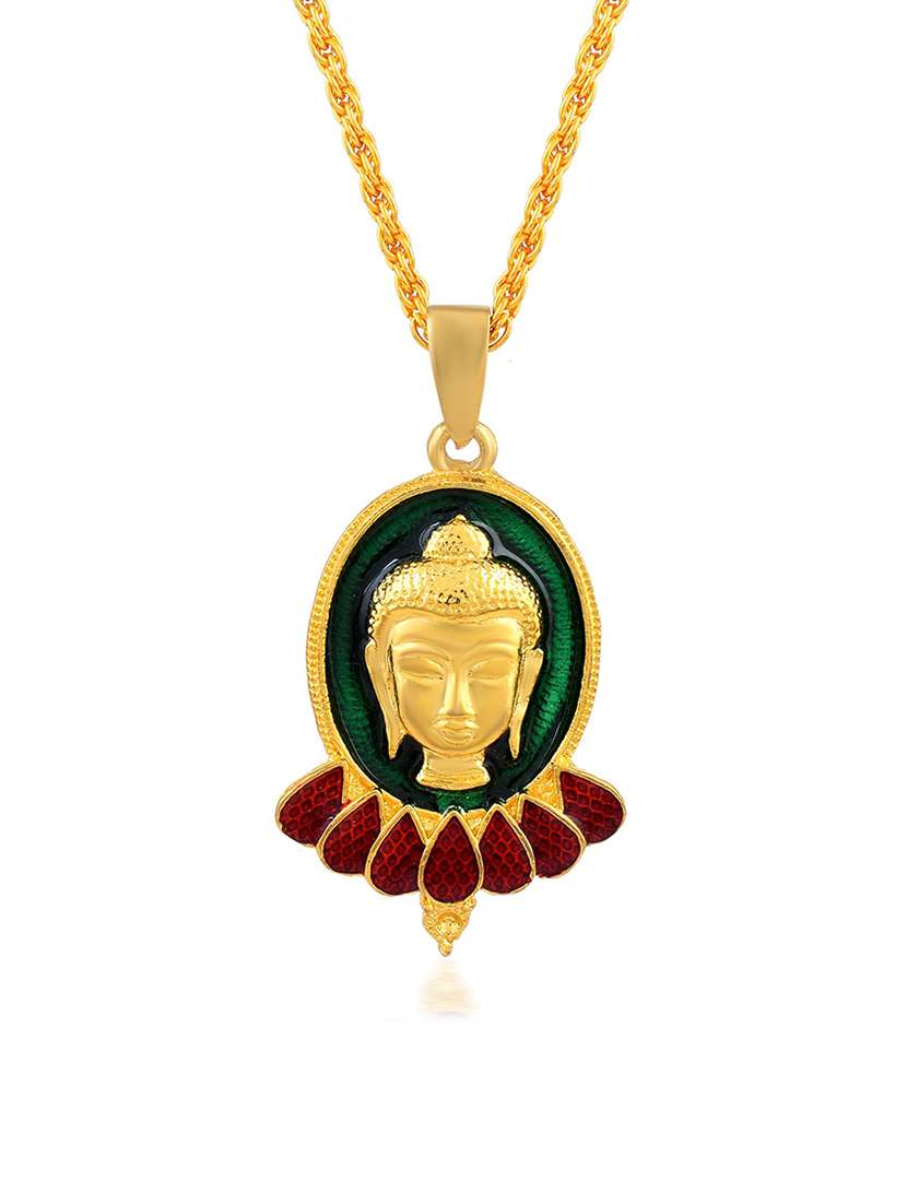 gold brass pendant - 18536201 -  Standard Image - 1