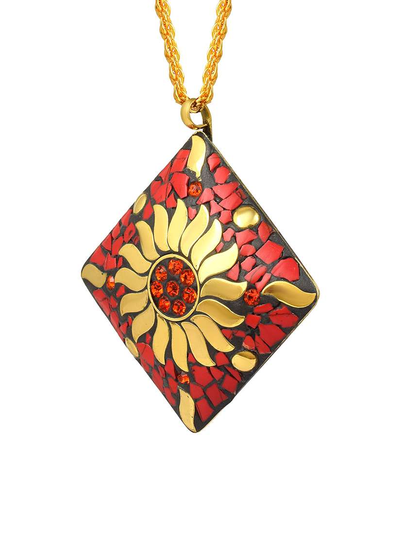 red brass pendant - 18536205 -  Standard Image - 1