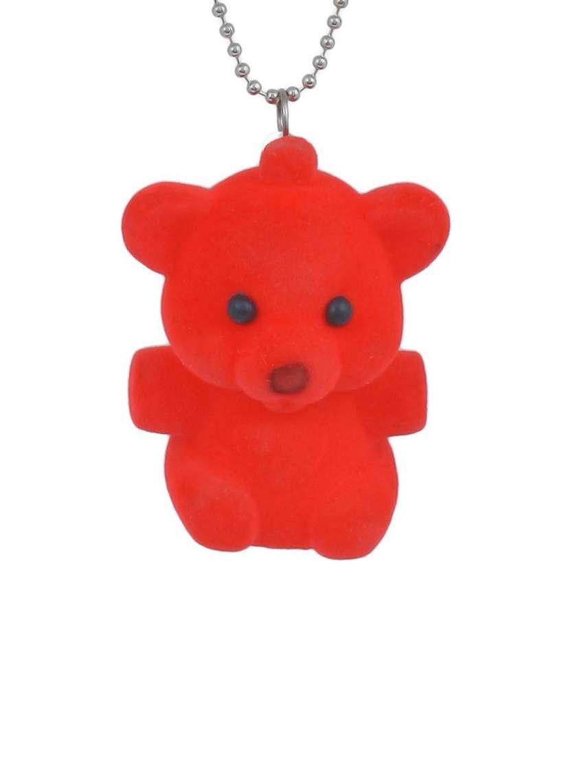 squeaking sound red teddy toy - 18536354 -  Standard Image - 1