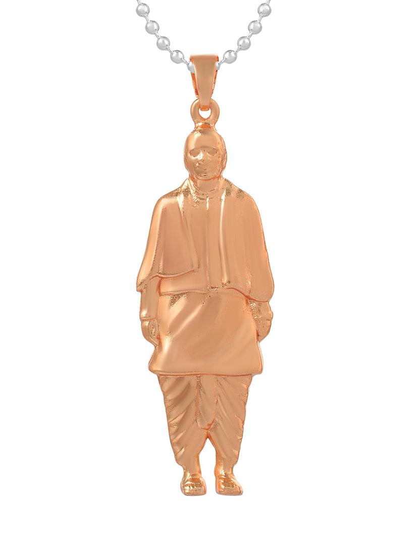unity sardar patel chain pendant - 18536378 - Standard Image - 1
