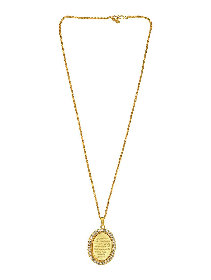 gold plated cz studded, 4 qul - 18536386 - Standard Image - 1