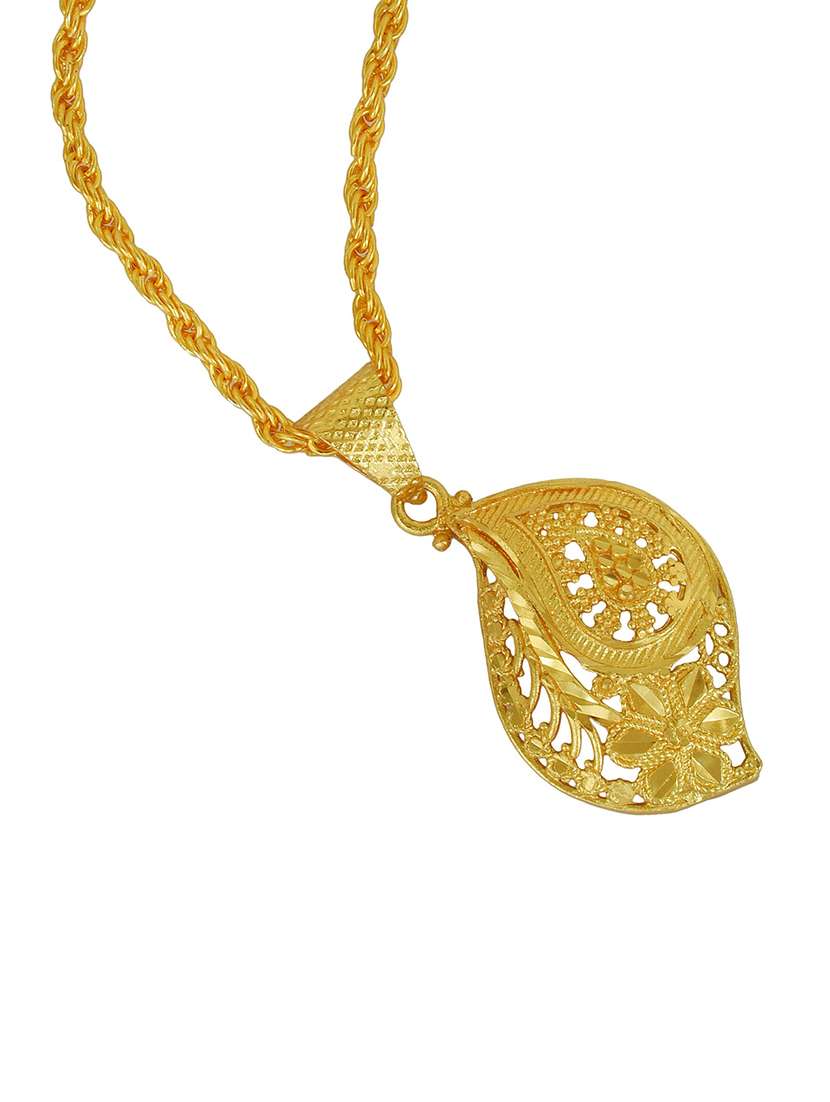 gold plated pendant - 18536392 -  Standard Image - 1