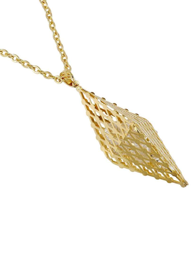gold plated pendant - 18536408 -  Standard Image - 1