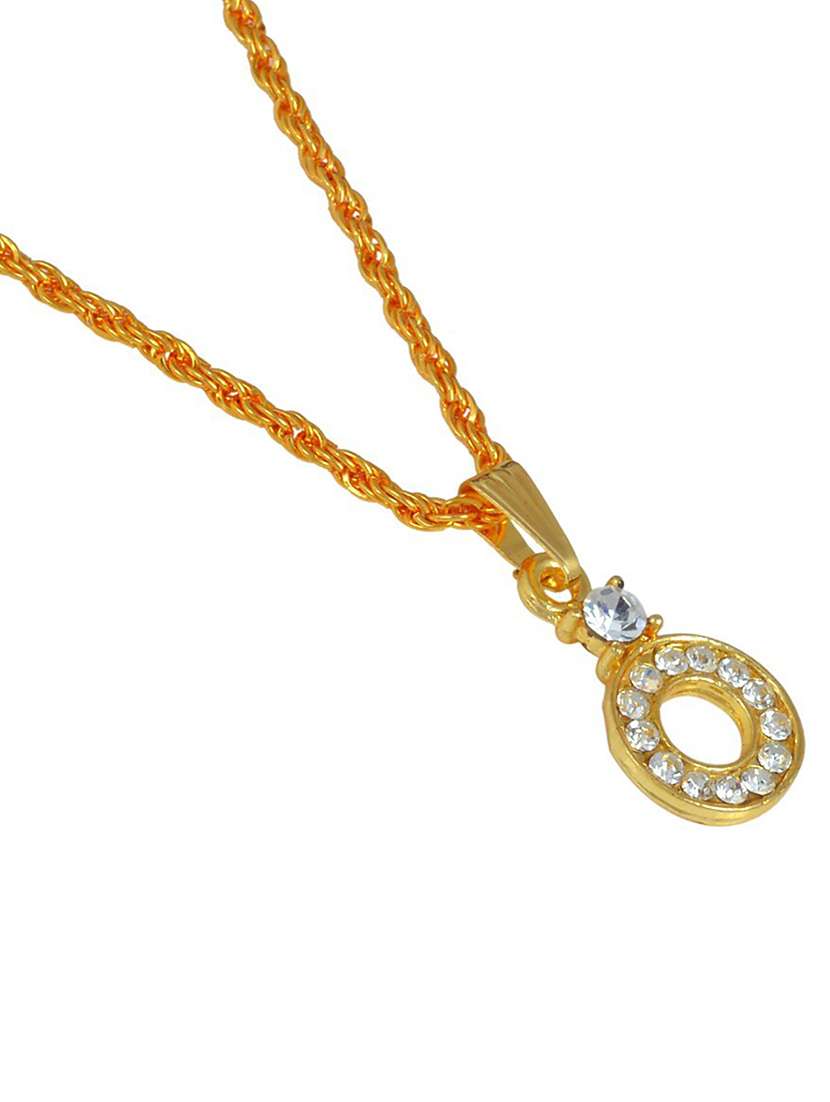 gold plated pendant - 18536423 -  Standard Image - 1