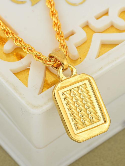 gold plated pendant - 18536436 - Standard Image - 0