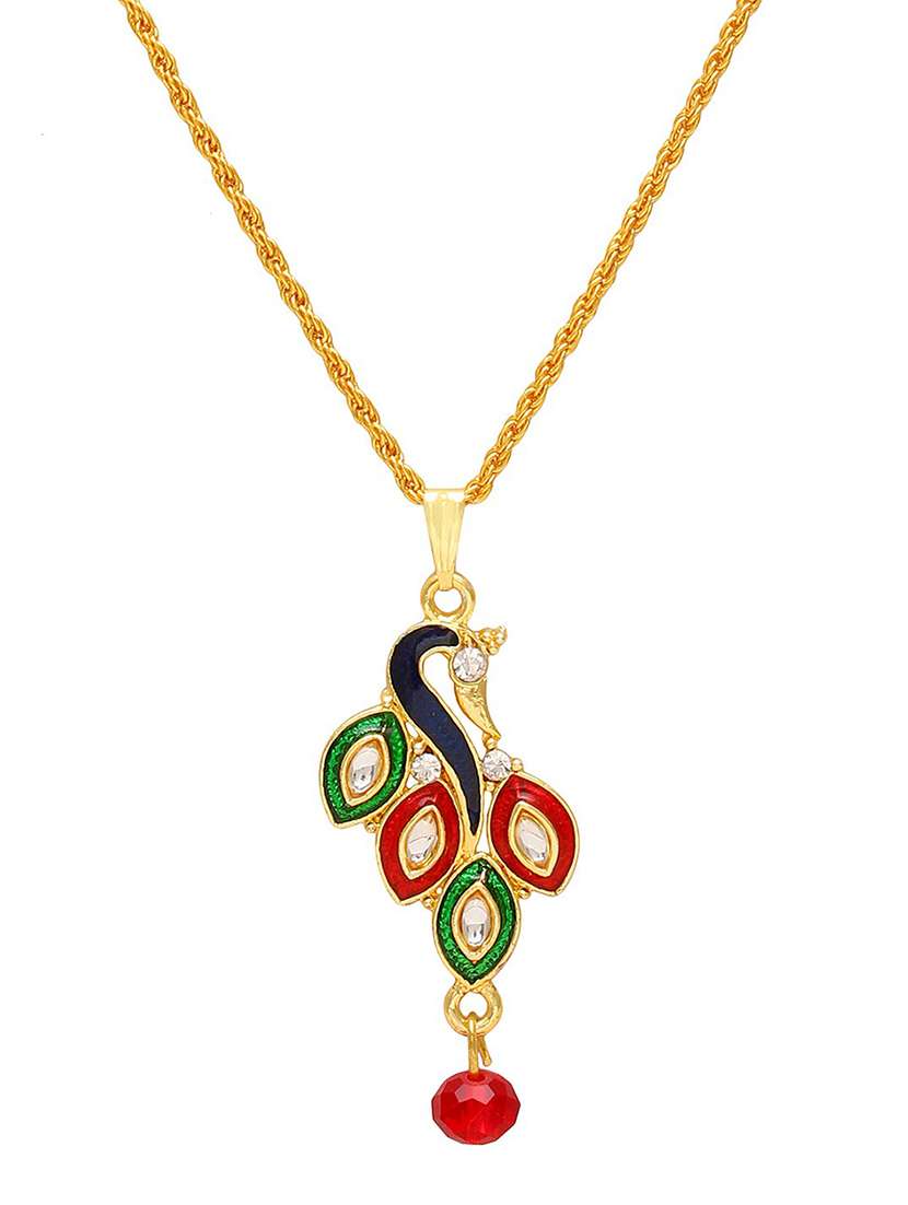 gold brass pendant - 18536459 -  Standard Image - 1