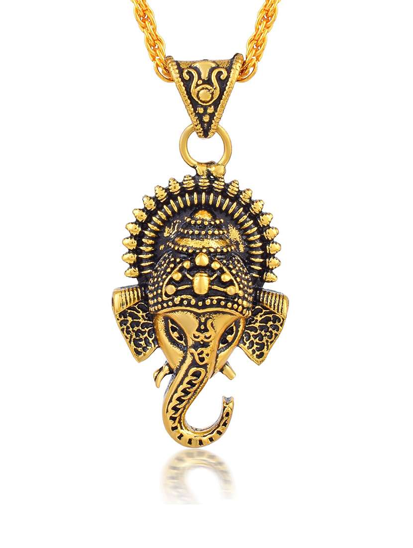 gold plated pendant - 18536466 -  Standard Image - 1