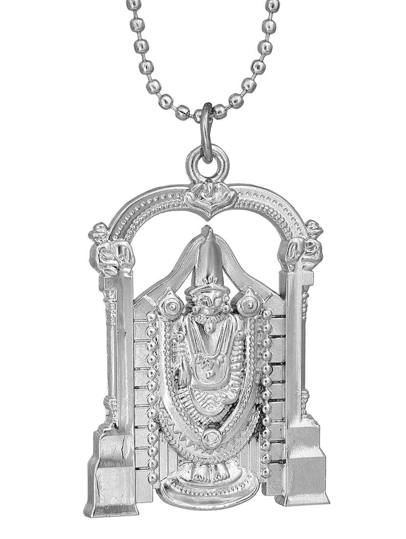silver brass pendant - 18536485 -  Standard Image - 1