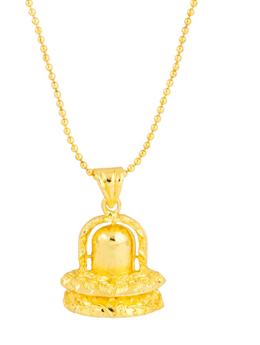 gold brass pendant - 18536514 -  Standard Image - 1